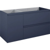Kúpeľňová skrinka pod umývadlo Jungborn DECEM navy modrá 1200 x 635 x 458 mm