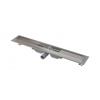 Alcadrain Odtokové žľaby Sprchový žľab Professional Low 65 cm, s okrajom pre plný rošt, nerezová APZ106-650