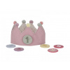 LITTLE DUTCH Korunka narodeninová s číslami Pink 4515LD