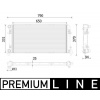 MAHLE Chladič, chlazení motoru BEHR *** PREMIUM LINE *** CR 2222 000P