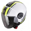 SCORPION prilba na motocykel EXO-CITY II VEL, biela/fluo žltá, veľ. S