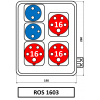Skříň SEZ ROS 1603 zásuvková