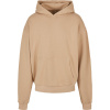 Build your Brand Mikina BY 162 s kapucí COT560162ahi14-union beige 4XL Béžová union