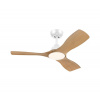 Philips LED stmievateľný stropný ventilátor OLAS LED/24W/230V Ø 106 cm biela/hnedá + diaľkový ovládač 872110309598500 + záruka 5 rokov zadarmo