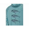 Westin Tričko UV Bay UPF Hoodie Sea Breeze veľ.XL