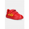 Detské tenisky adidas BREAKNET MULAN červená farba, JH9235 EUR 23.5