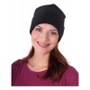 Jožánek Detská zimná čiapka, fleece, čierna M