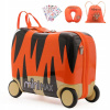 Aerolite MiniMax kufor Ride-On 29L Tiger 45×36×20 cm