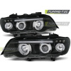PREDNÉ SVETLÁ ANGEL EYES ČIERNE pre BMW X5 E53 09.99-10.03