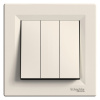 SCHNEIDER EPH2100123 Trojnásobný spínač ř.1 krémov