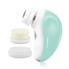 TOUCHBeauty 1387A, čistiaca kefka na pleť 3v1, zelená TB1387AG