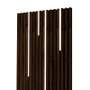Lamelový panel s lineárnym osvetlením - 100,4 cm - Orech Alpský Odtieň dosky: K3543 RT