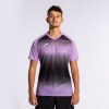 TIGER V SHORT SLEEVE T-SHIRT PURPLE BLACK XS