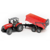 Bruder 2045 Traktor Massey Ferguson 7480 s prívesom
