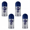 Nivea Silver Protect antiperspirant 4 x 50 ml