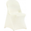 VEVOR 50 ks Polyesterové a Elastanové poťahy na stoličky Stretch Chair Cover Ivory Biela