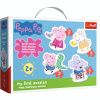 TREFL BABY Puzzle Prasiatko Peppa 4v1