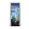 Fototapeta samolepiace na dvere Hong kong noc 75x205