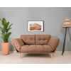 Trojmiestna rozkladacia pohovka Nina Daybed - Light Brown GR102
