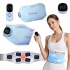 Fitness opasok na chudnutie modrý s vyhrievaním a 12 EMS programami