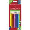 Farebné ceruzky, sada, trojhranný tvar, FABER-CASTELL 