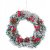 Veniec na dvere - 1pc vianočný veniec veniec pre centrum (Veniec na dvere - 1pc vianočný veniec veniec pre centrum)