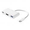 DELTACO USBC-HDMI23, Adaptér USB-C/HDMI, 4K@30Hz USBC-HDMI23