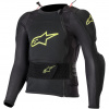Alpinestars Bionic Plus Youth, detská ochranná bunda - Black/Yellow/Fluo Veľkosť: YS/YM