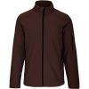 Kariban Bunda Kariban K401, softshellová, pánská COT20K40114013-chocolate 3XL Čokoládová