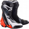 Motocyklové topánky Alpinestars Supertech R veľ. 41 čierno-oranžové