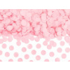 Konfety papierové kolieska - ružové - Gender reveal - narodenie holky -15g