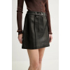 Kožená sukňa AERON RUDENS SK162019 čierna 38