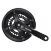 SHIMANO KLIKY TOURNEY FC-TY5012 2X7/8 46/30Z. ČERNÉ 170MM