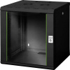Digitus DN-19 12U-6/6-SW 19 nástenná rozvodná skriňa (š x v x h) 600 x 643 x 600 mm 12 U čierna, čierna (RAL 9005); DN-19 12U-6/6-SW