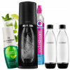 Saturátor SodaStream TERRA na výrobu sódy s 2 fľašami + sirup Mojito