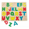 Bino Drevené vkladacie puzzle abeceda Bino Drevené vkladacie puzzle abeceda
