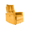 Signal NEPTUN VELVET CURRY BLUVEL polohovacie kreslo 68