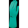 DELTA Delta Plus NITRILOVÉ RUKAVICE FLOKOVANÉ BAVLNOU VE801 - DĹŽKA 33 CM - Zelená, 11 Zelená, 11