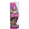 Barbie Model 208 - šaty s modro-žltými kvetmi FBR37