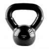 Kettlebell pokrytý vinylom HMS KNV06 6 kg, čierny