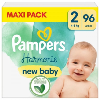 PAMPERS HARMONIE MP S2 96KS (4-8KG) + CASHBACK AŽ 40 EUR