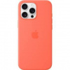 Kryt na mobil Apple iPhone 16 Pro Max Silicone Case with MagSafe - Tangerine MDGX4ZM-A