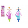 Teddies Vystřelovací víla plast 17cm modrá modré vlasy