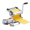 MG Pasta Machine strojček na cestoviny, strieborný