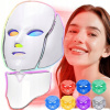 Profesionálna LED fotónová maska na tvár a krk, 7 farieb