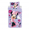 JERRY FABRICS MICRO Obliečky Minnie Purple 3 Polyester mikrovlákno 1470x200 70x90