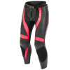 Kožené kalhoty REBELHORN REBEL LADY PINK/BLACK D44