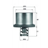 Termostat chladenia MAHLE THD 2 89