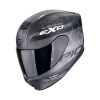 Moto přilba SCORPION EXO-391 AVA matná černo/stříbrná - Velikost XS
