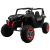 Ramiz Detský kočík SuperStar Black + MP4 + pohon 4x4 + diaľkové ovládanie + batožinový priestor + LED dióda + zámok dverí